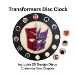 Transformers Disc Clock