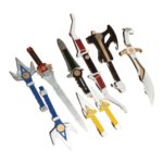 Power Ranger Replica Weapons | Full Set or Individual MMPR Props | Handmade Costume Accessories
