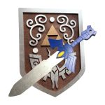 Legend of Zelda Wind Waker Cosplay Set | 2 Sizes | Link Master Sword Hero's Shield Costume Accessory