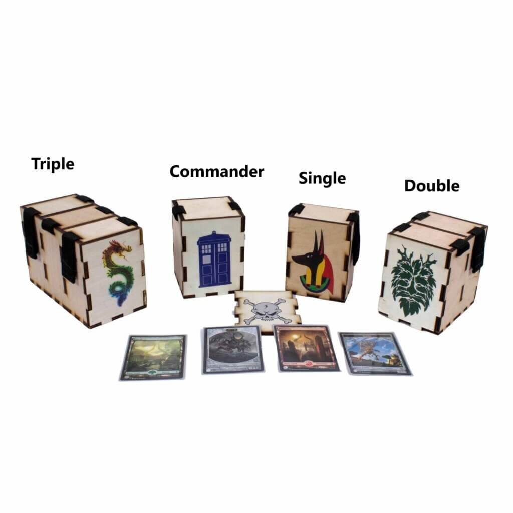 Gaming Deck Box Commander - TCG Deck Box - AllTru2U