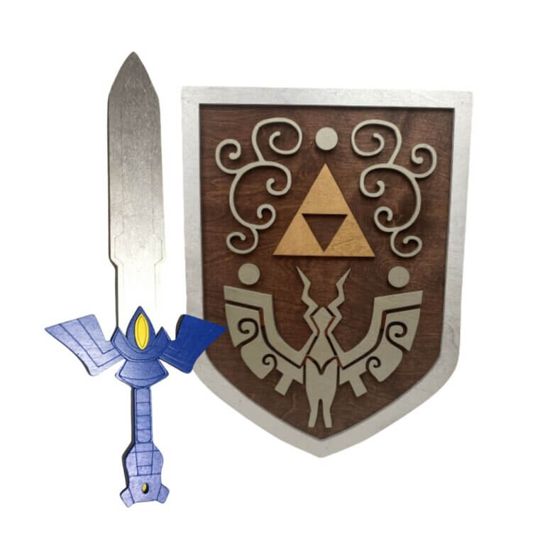 Zelda Windwaker Shield & Sword | Legend of Zelda Cosplay