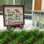 Holiday Cheer Mini Frame – Cat and I Have Plans