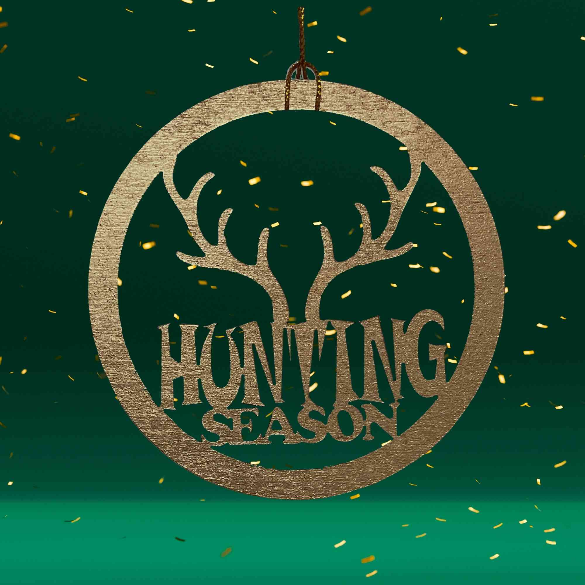 Hunter Ornament or Gift Tag