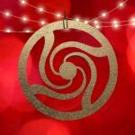 Jujutsu Kaisen Wooden Christmas Ornament