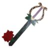 Divine Rose Wooden Handmade Cosplay Props of Keyblades from the Video Game Kingdom Hearts