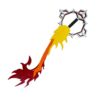 Eternal Flame Liberator Wooden Handmade Cosplay Props of Keyblades from the Video Game Kingdom Hearts